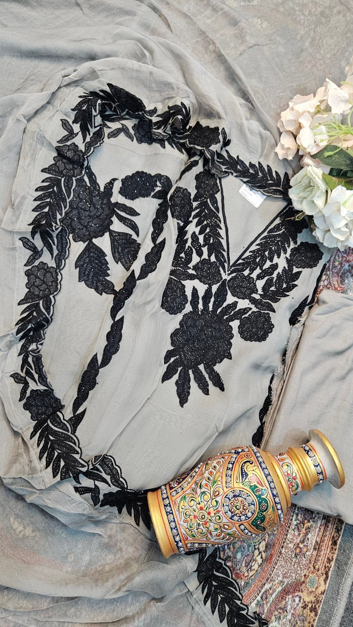 Pure Muslin Boutique Dress - Image 2