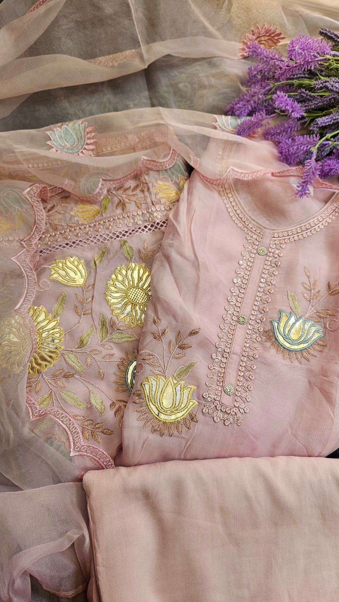 Pure Muslin Boutique Dress