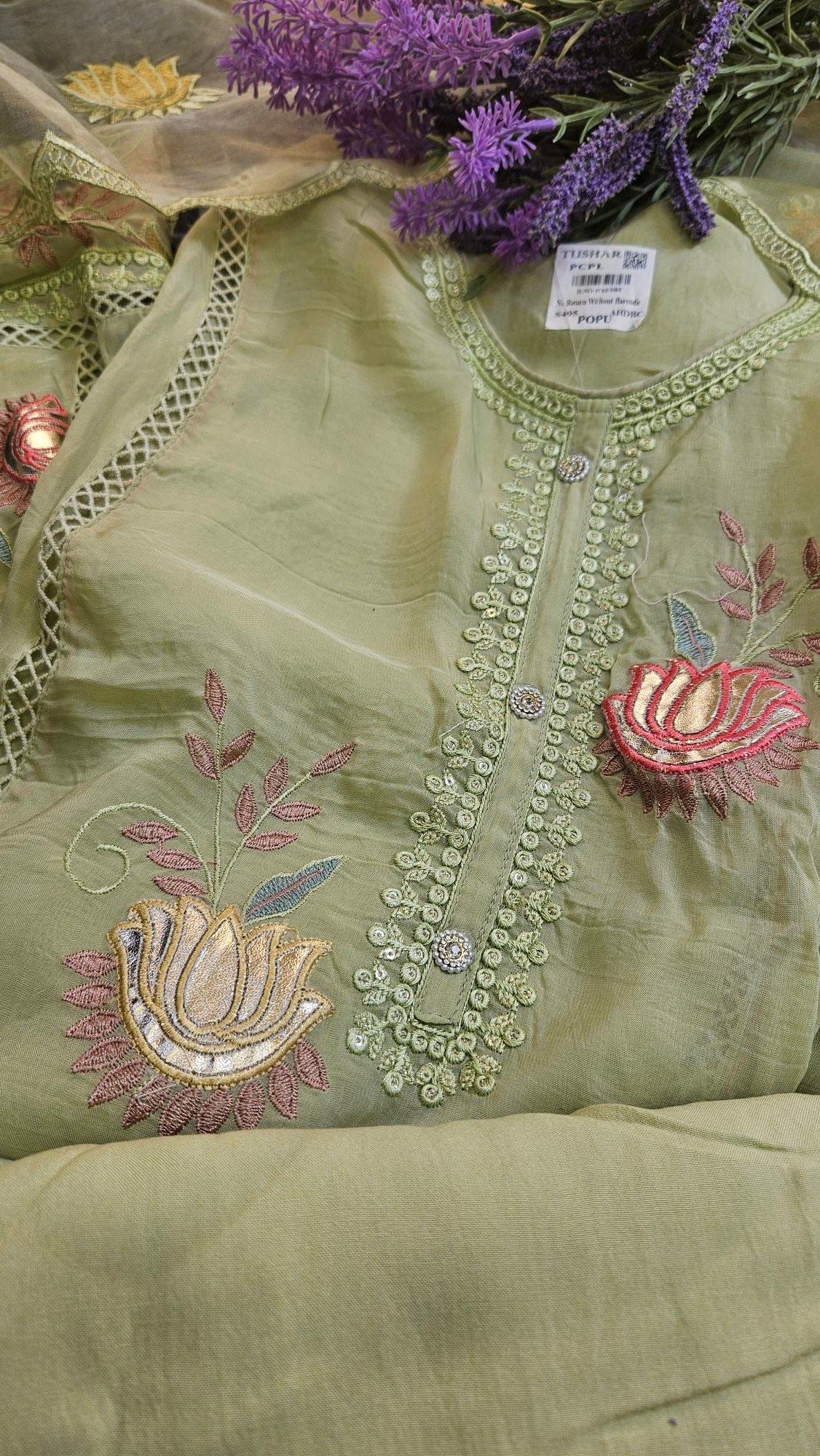 Pure Muslin Boutique Dress - Image 9