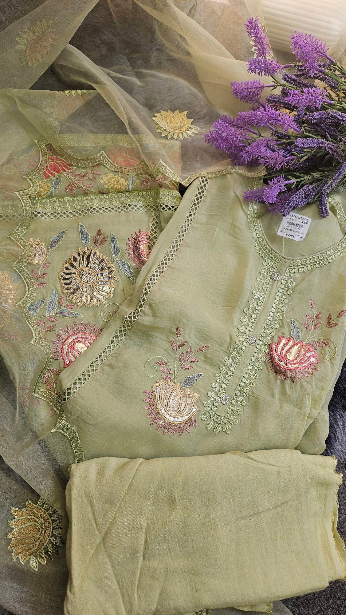 Pure Muslin Boutique Dress - Image 7