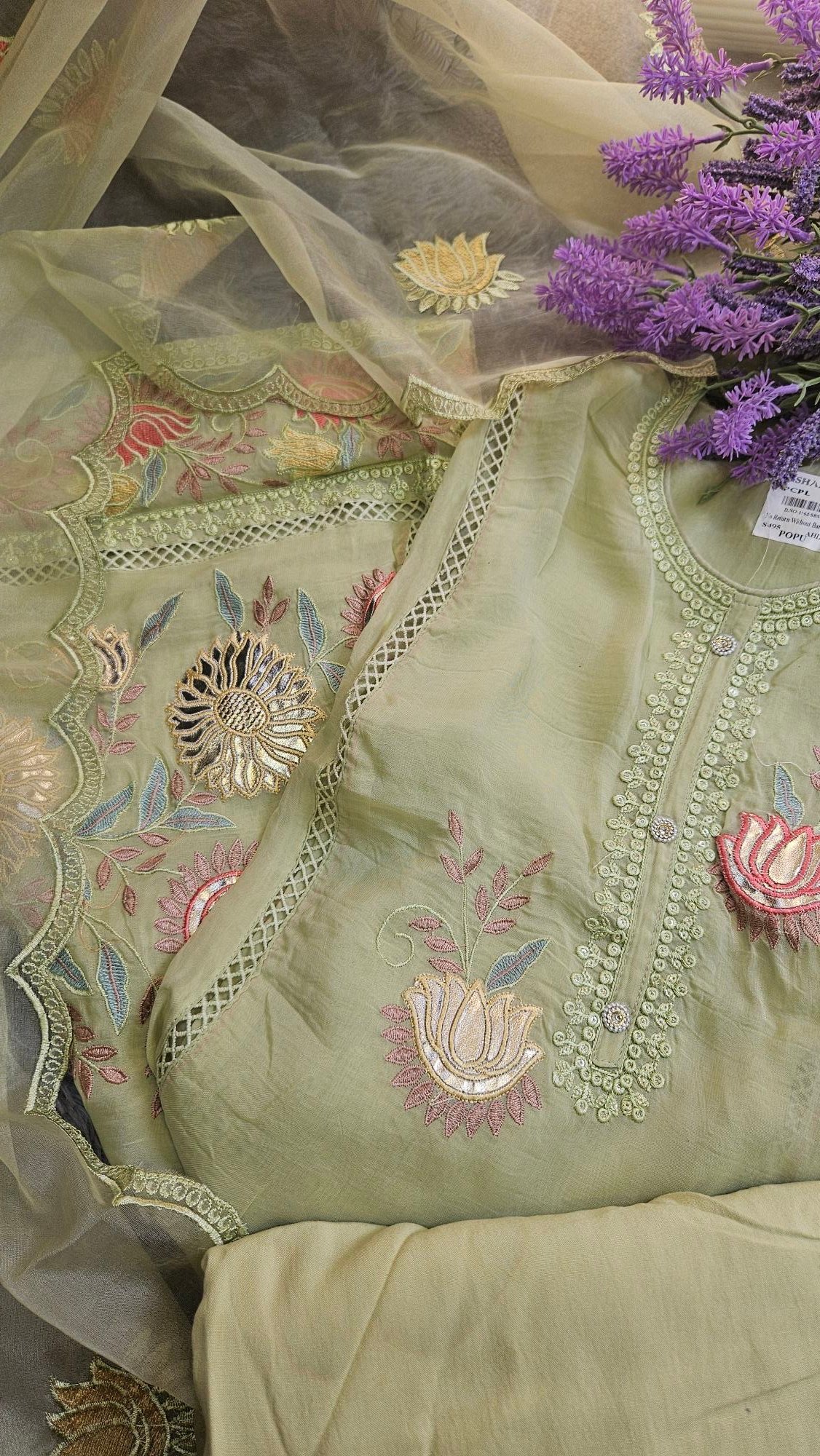 Pure Muslin Boutique Dress - Image 5