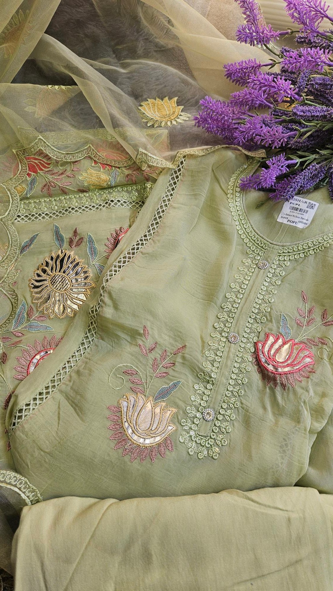 Pure Muslin Boutique Dress - Image 4