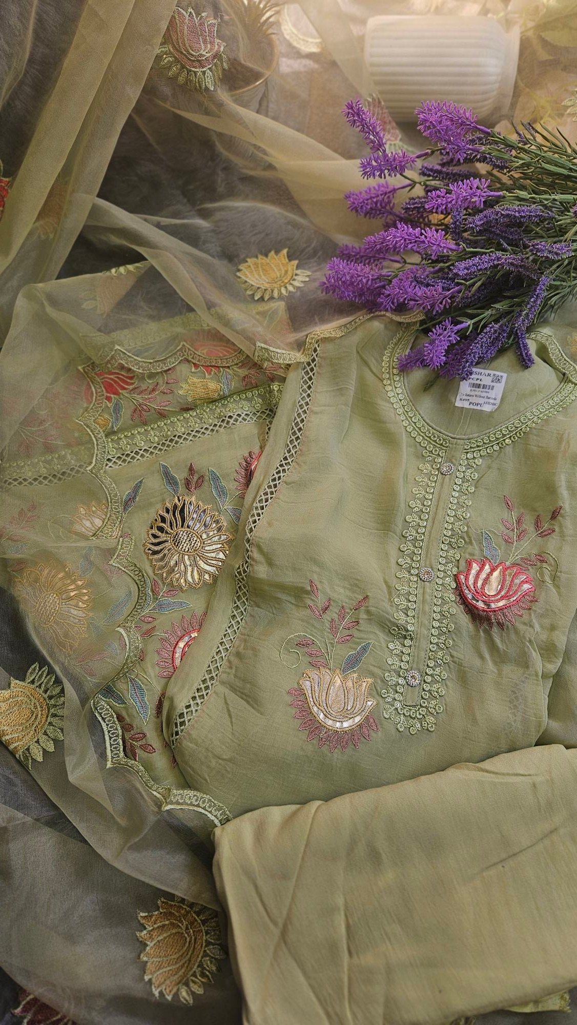 Pure Muslin Boutique Dress - Image 6