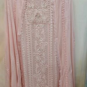 Pure Lucknowi Handwork Dress – S000467C