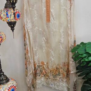 Beautiful Floral Muslin Dress