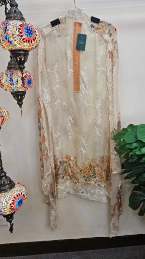 Beautiful Floral Muslin Dress