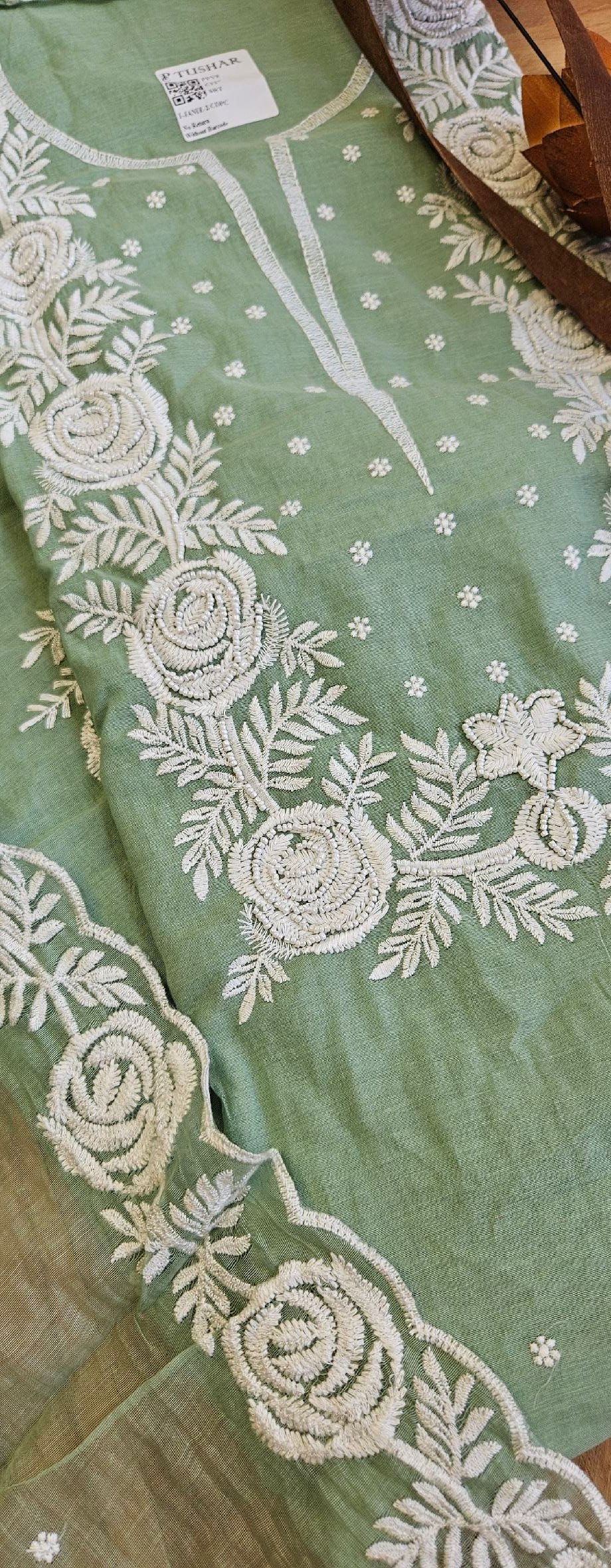 Pure Mul Chanderi Boutique Dress - Image 5