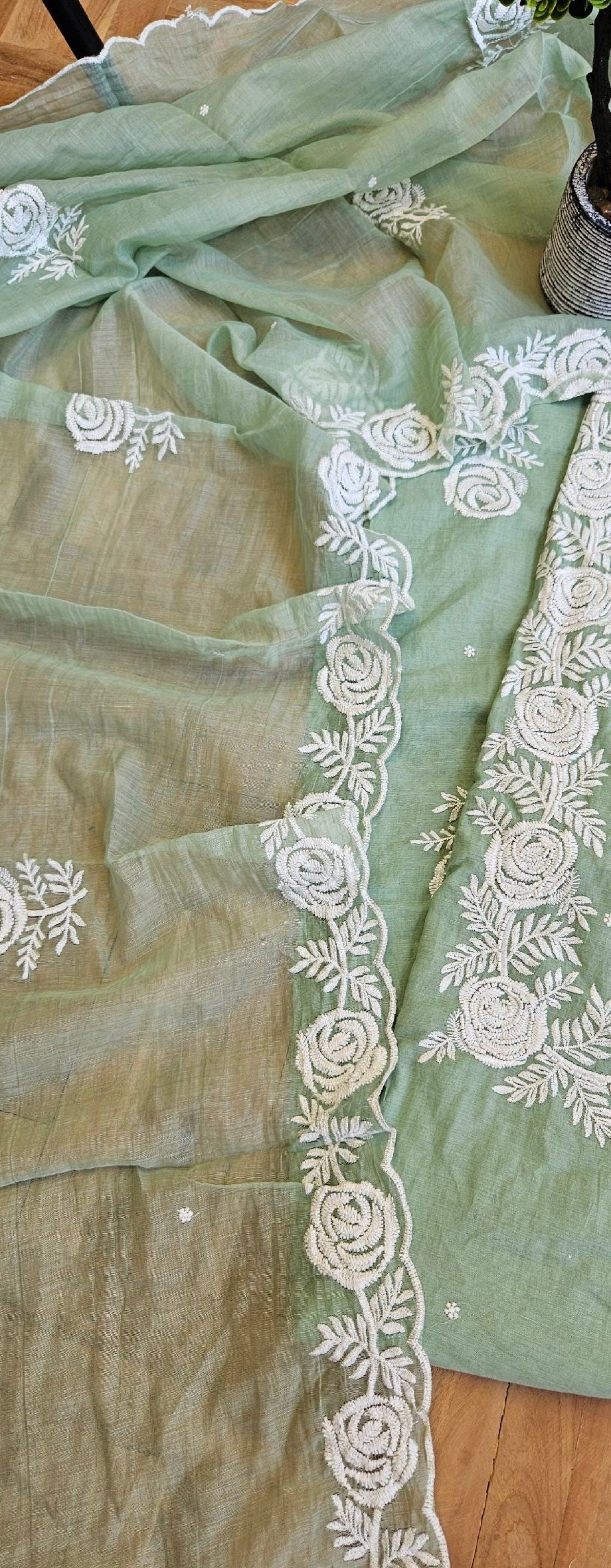 Pure Mul Chanderi Boutique Dress - Image 2