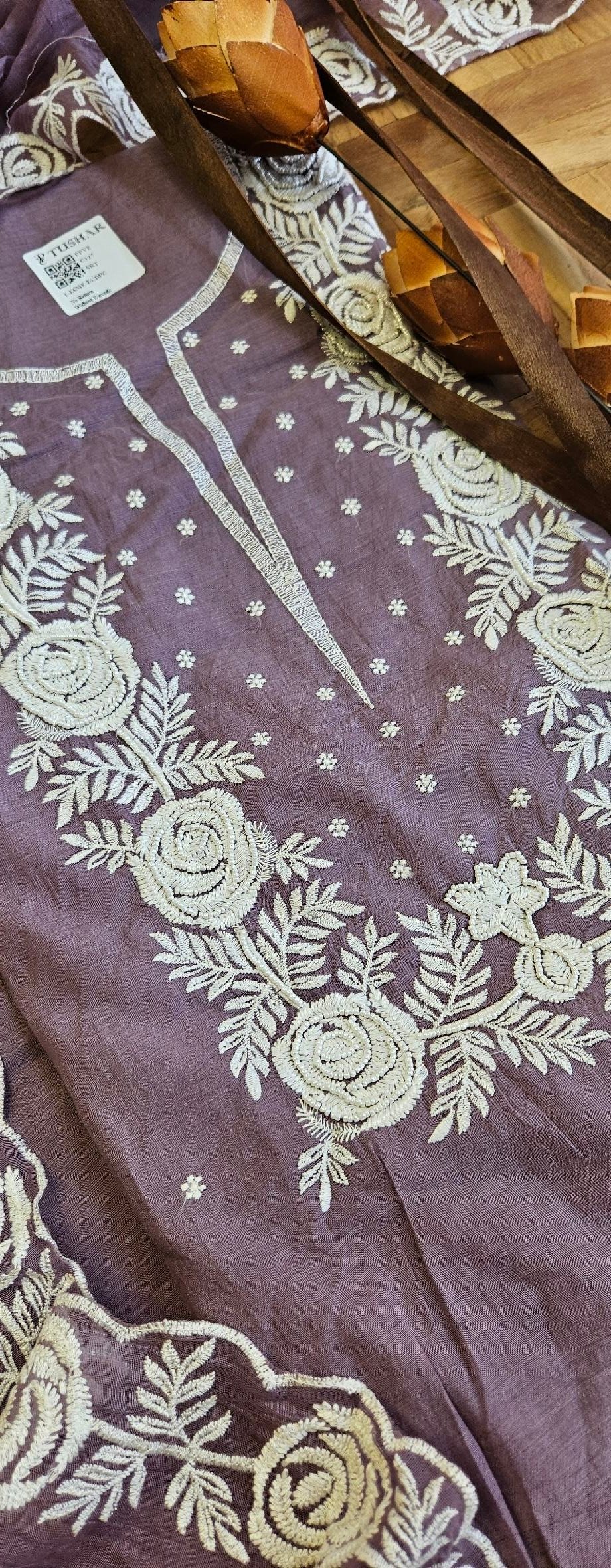 Pure Mul Chanderi Boutique Dress - Image 4