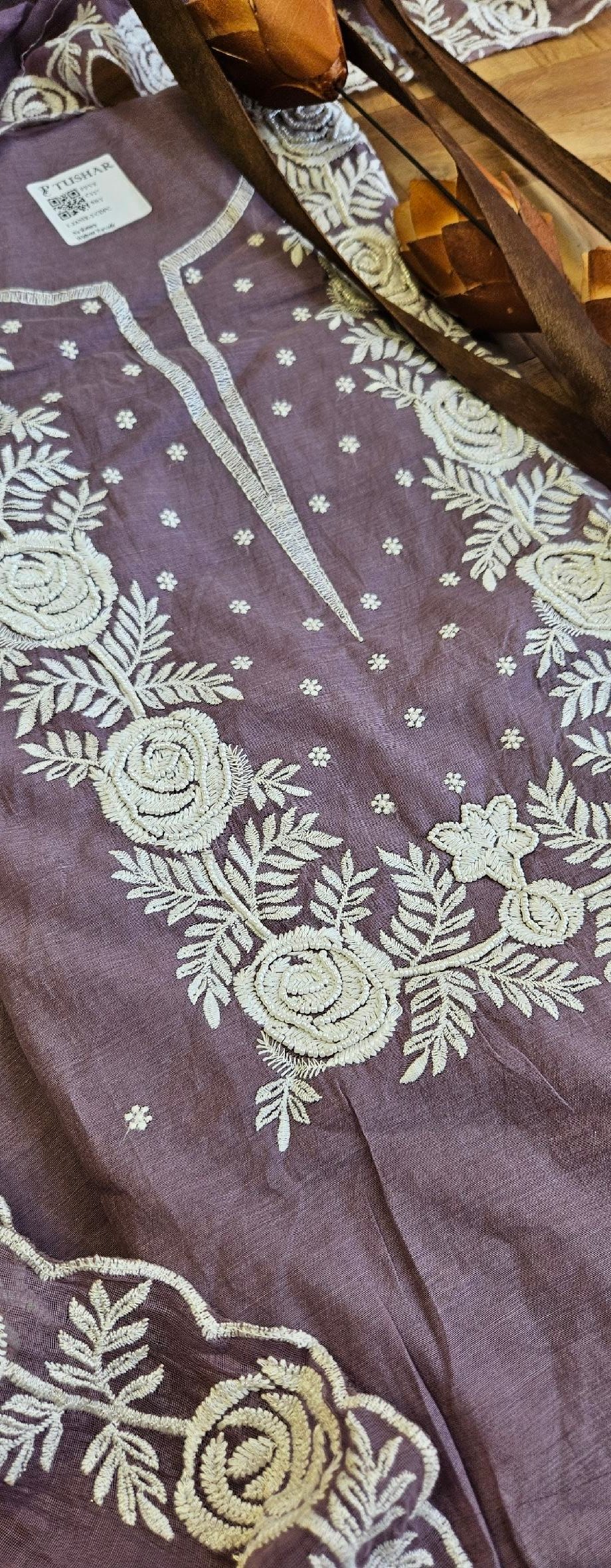 Pure Mul Chanderi Boutique Dress - Image 2