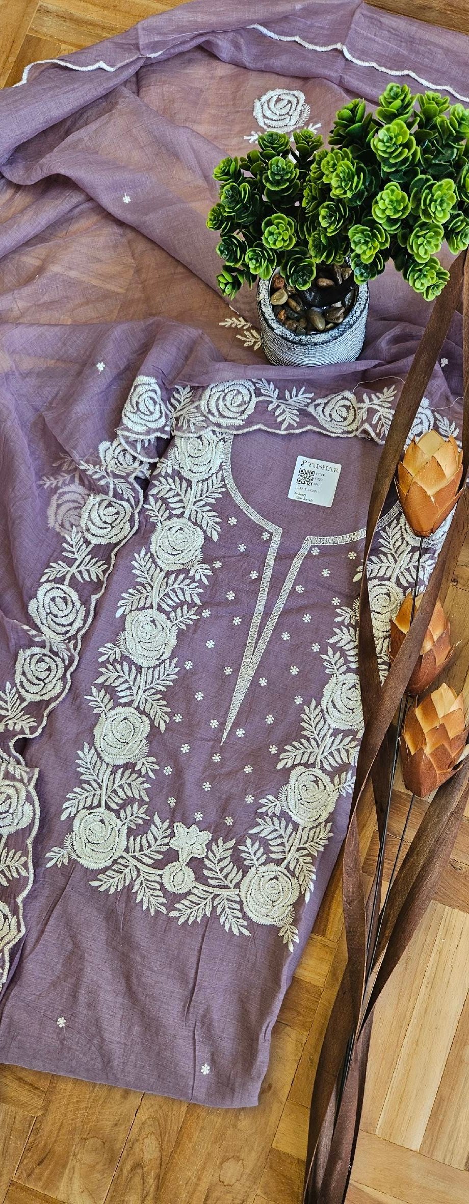 Pure Mul Chanderi Boutique Dress - Image 6