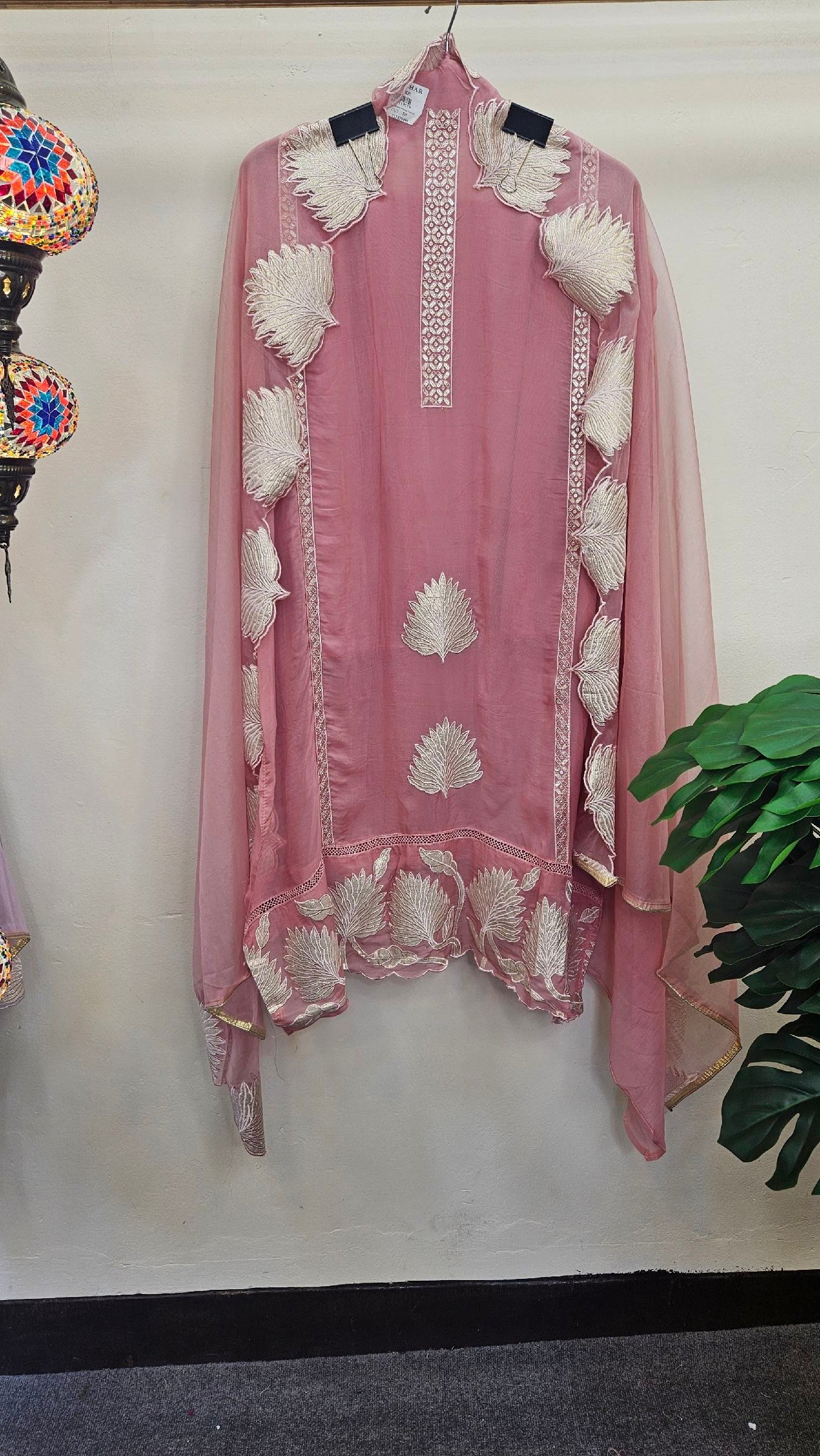 Pure Muslin Designer Boutique Dress - Image 2