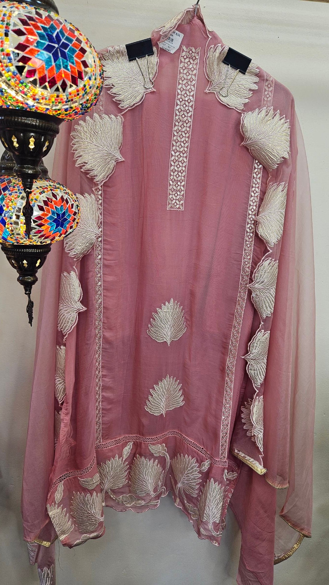 Pure Muslin Designer Boutique Dress - Image 7