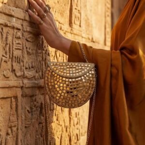 Artisan Mirror-Work Clutch Mini Bag – S000299C