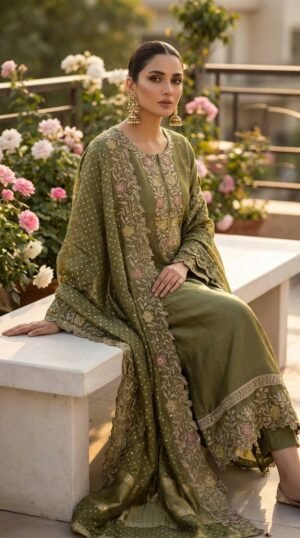 Pure Simar Handwork Boutique Dress