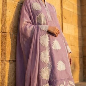 Pure Muslin Designer Boutique Dress