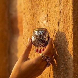 Minaudière Artisan Bag Cum Locket – S001277C