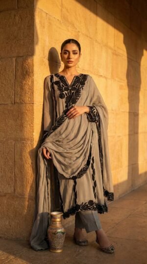 Pure Muslin Boutique Dress