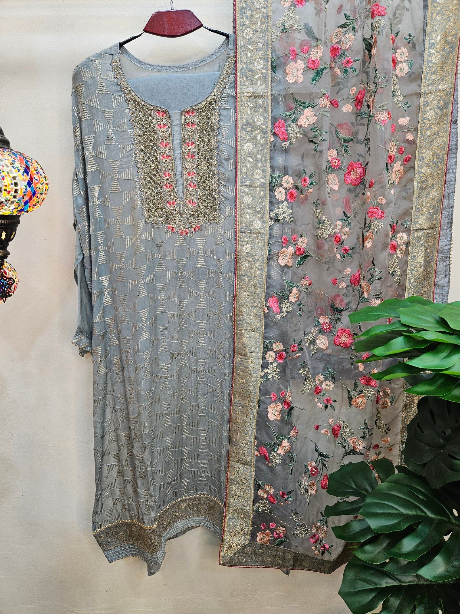 Pure Designer Boutique Handwork Dress - Image 8