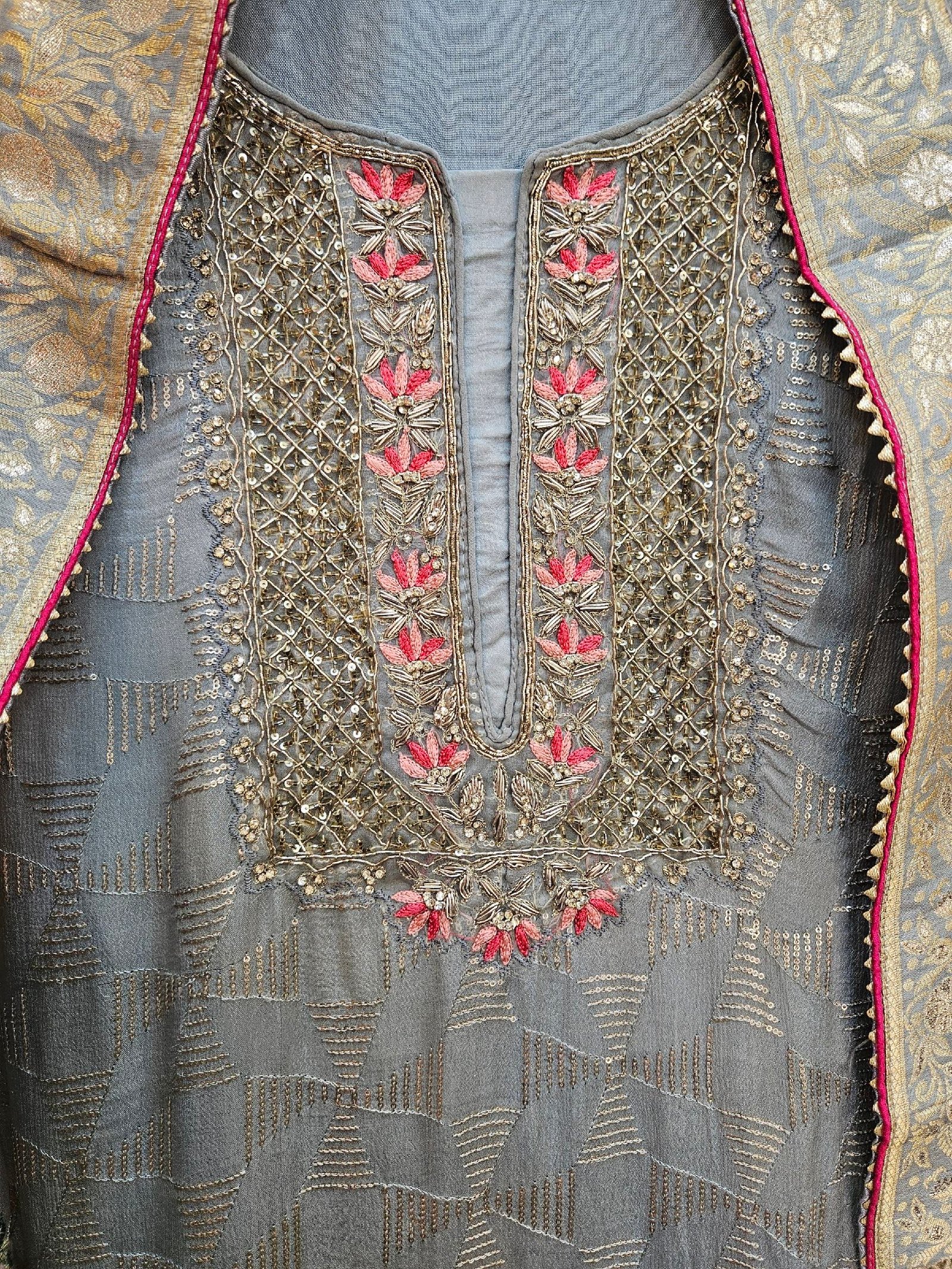 Pure Designer Boutique Handwork Dress - Image 4