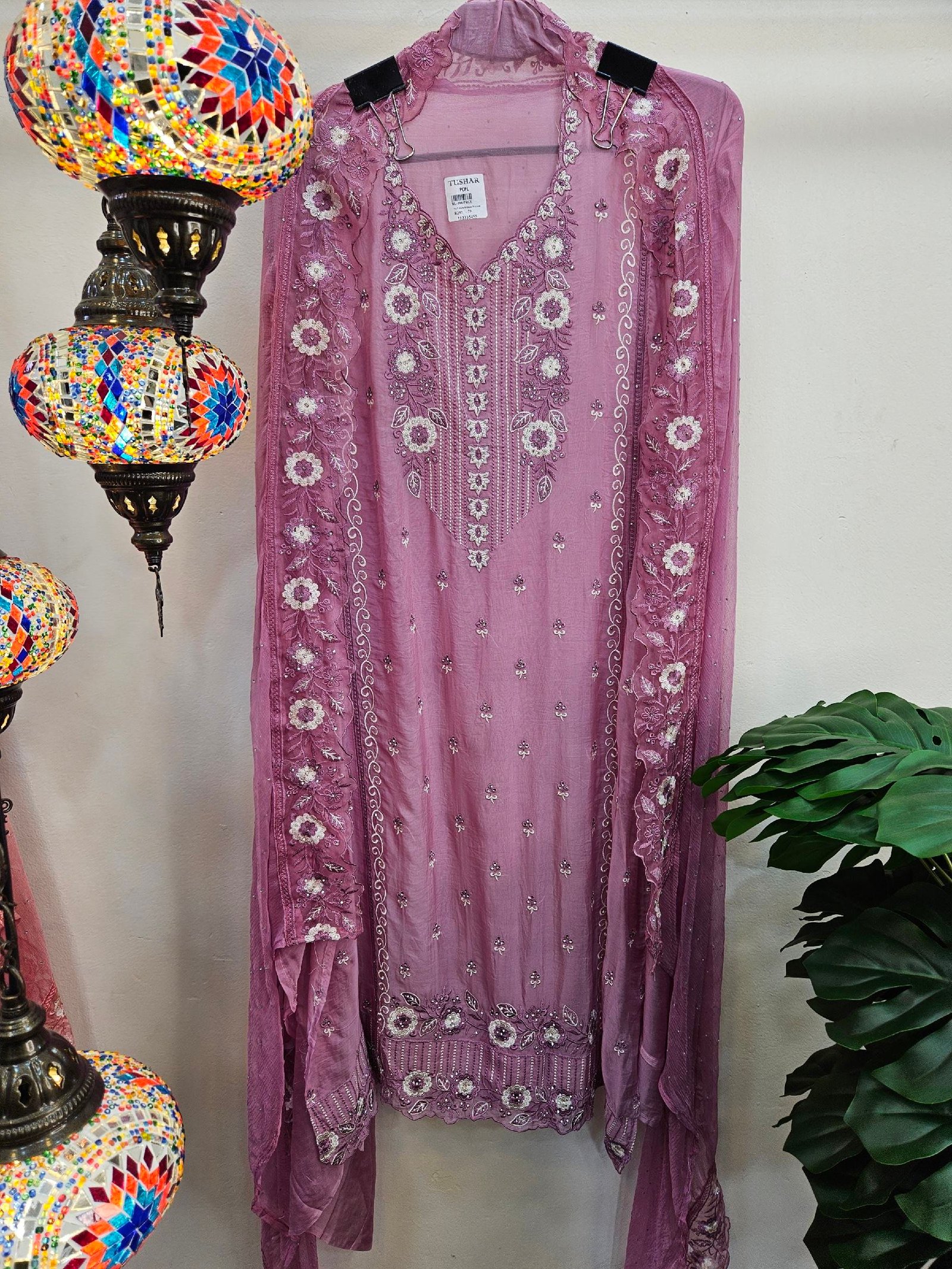 Pure Muslin Boutique Dress - Image 2