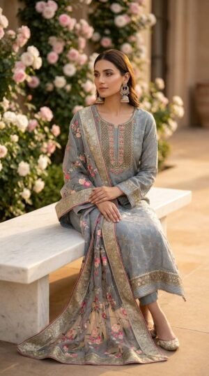 Pure Designer Boutique Handwork Dress