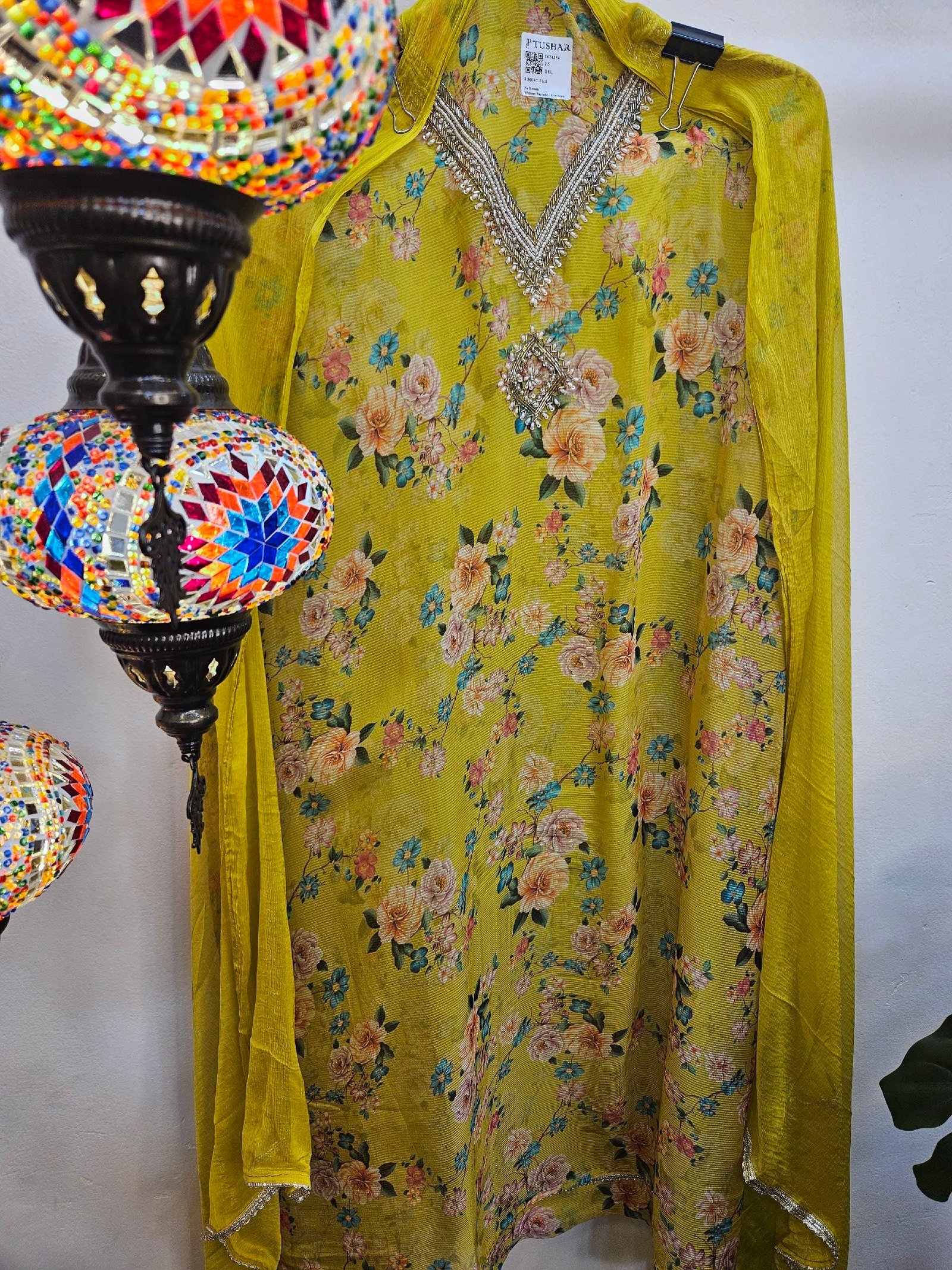 Pure Mul Mul Stripe Silk Boutique Dress