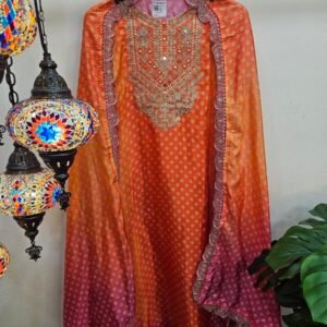 Pure Muslin Silk Boutique Dress