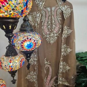 Pure Glass Simar Boutique Handwork Dress