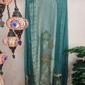 Pure Banarasi Tissue Silk Boutique Dress