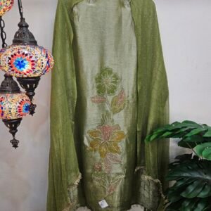 Pure Banarasi Tissue Silk Boutique Dress