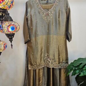 Pure Boutique Zardozi Work Stitched Dress