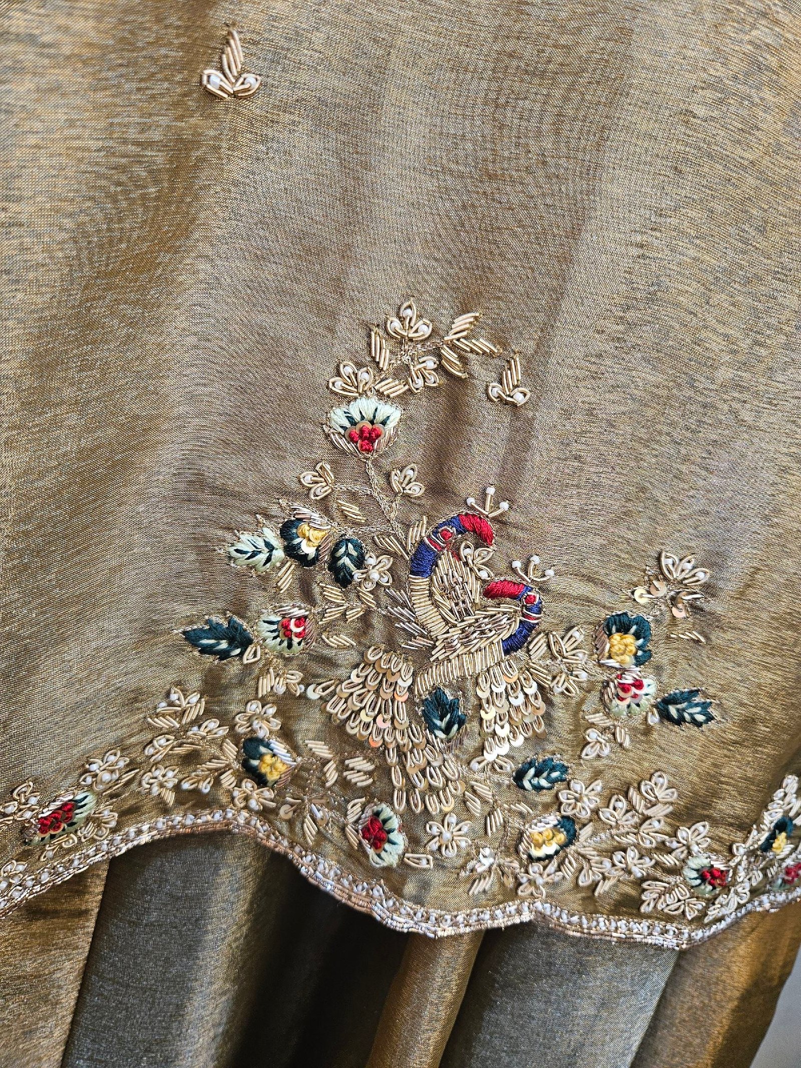 Pure Boutique Zardozi Work Stitched Dress - Image 5