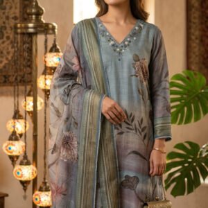 Pure Tassar Silk Boutique Dress