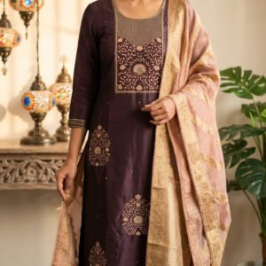 Pure Khaddi Silk Boutique Dress