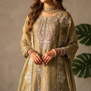 Pure Glass Simar Boutique Handwork Dress