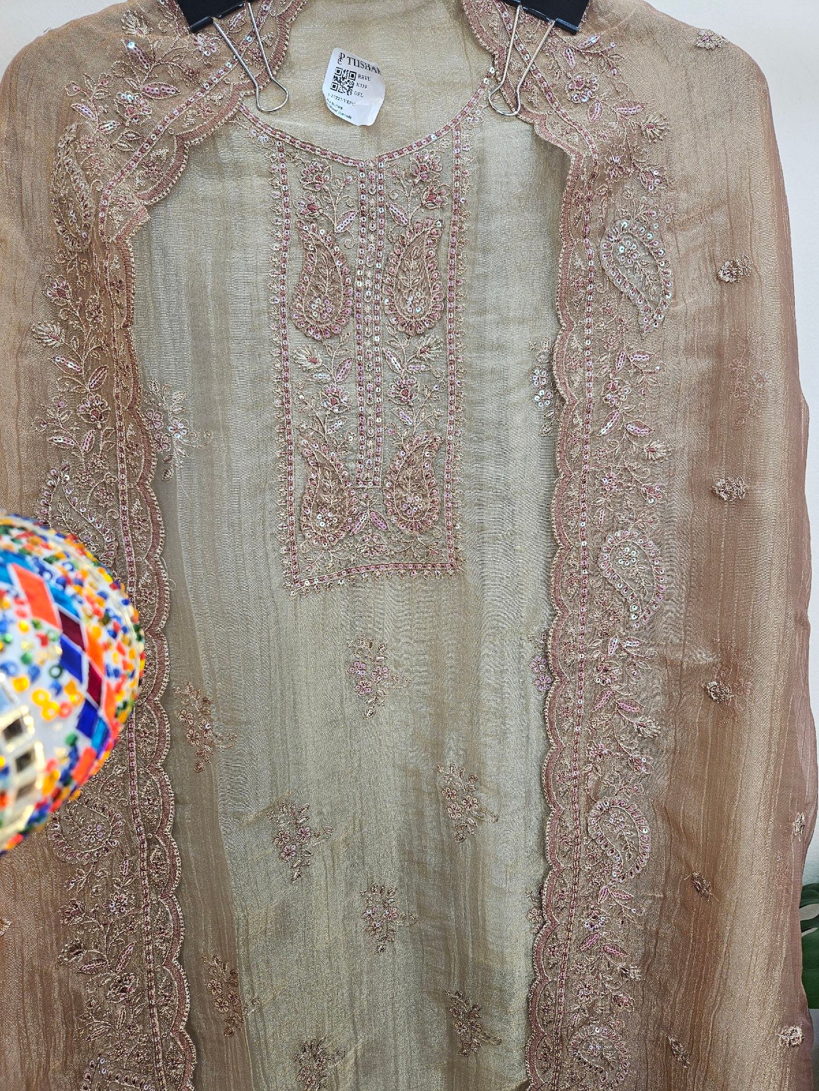 Pure Crush Tissue Simar Boutique Dress - Image 4