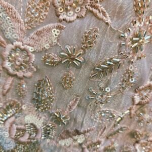 Pure Crush Tissue Simar Handwork Boutique Dress