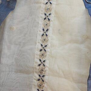 Pure Tassar Silk Jamdani Weaving Boutique Dress