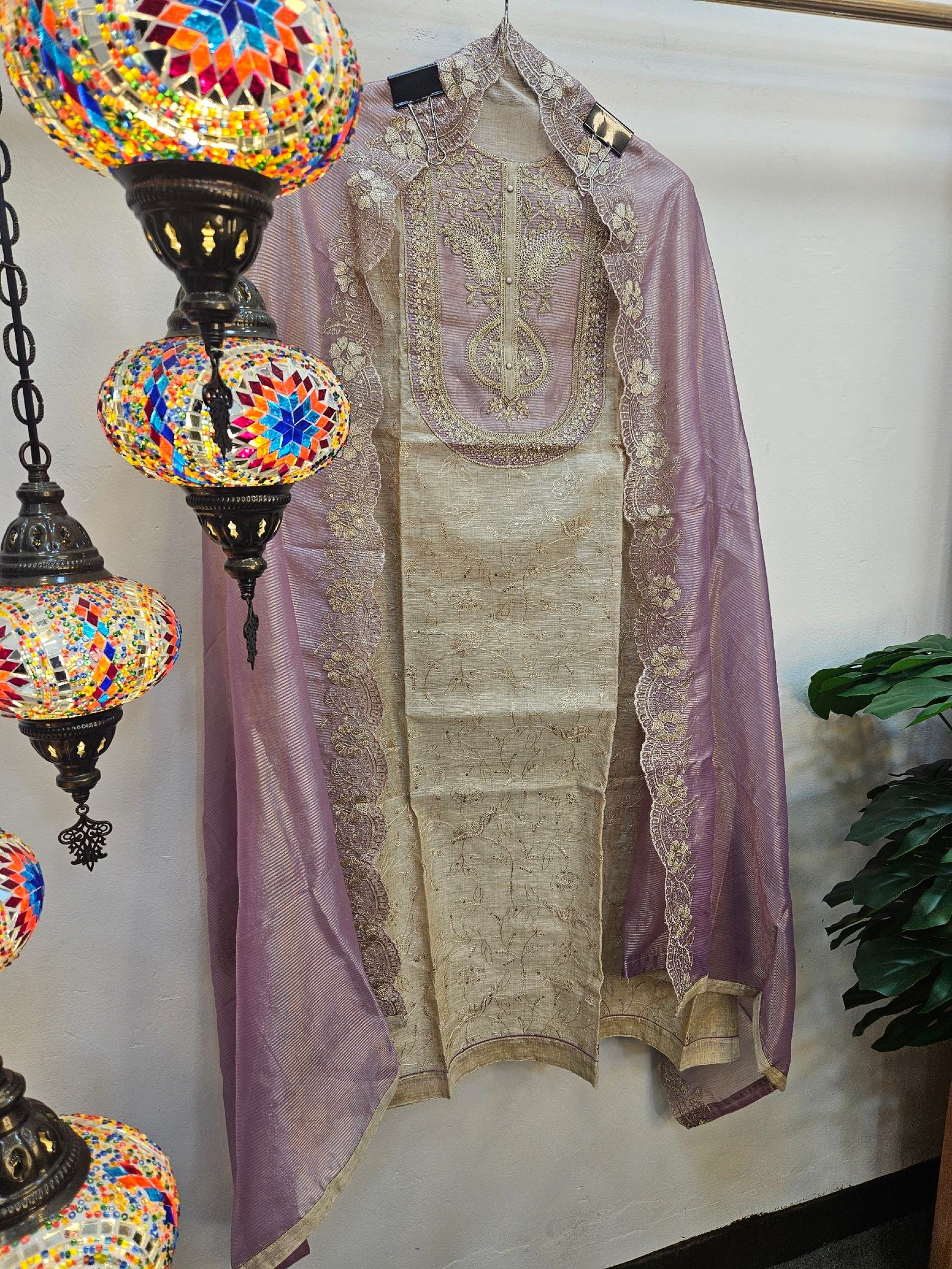 Pure Khaddi Silk Boutique Dress - Image 7