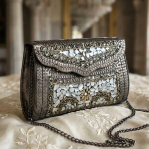 Vintage Metal Clutch