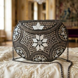 Vintage Metal Clutch