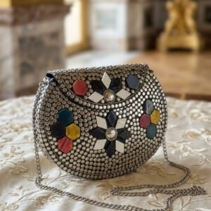 Vintage Metal Clutch