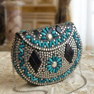 Vintage Metal Clutch