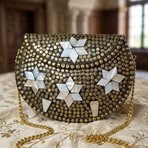 Vintage Metal Clutch