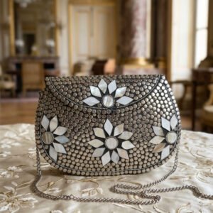 Vintage Metal Clutch