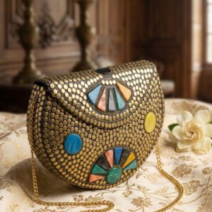 Vintage Metal Clutch