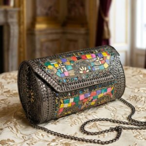 Vintage Metal Clutch