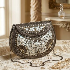 Vintage Metal Clutch