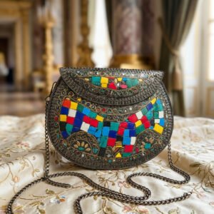 Vintage Metal Clutch